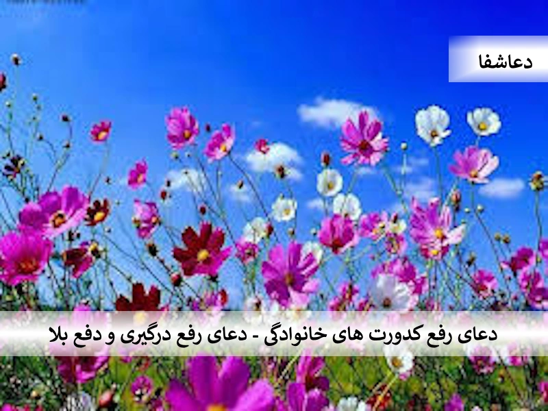 بلا دعای رفع کدورت‌های خانوادگی - دعای رفع درگیری و دفع بلا  