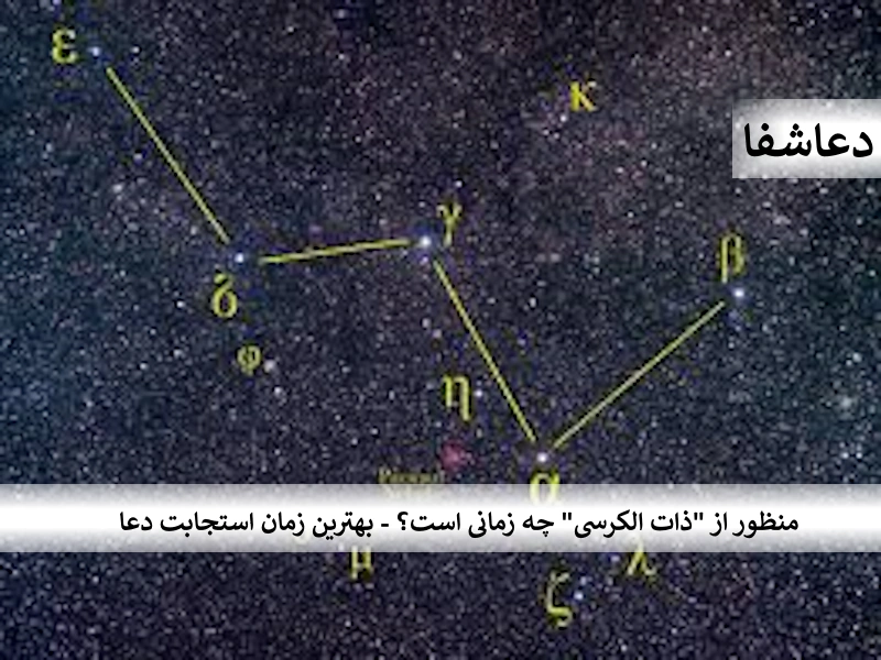 کرسی1 منظور از «ذات الکرسی» چه زمانی است؟ - بهترین زمان استجابت دعا  